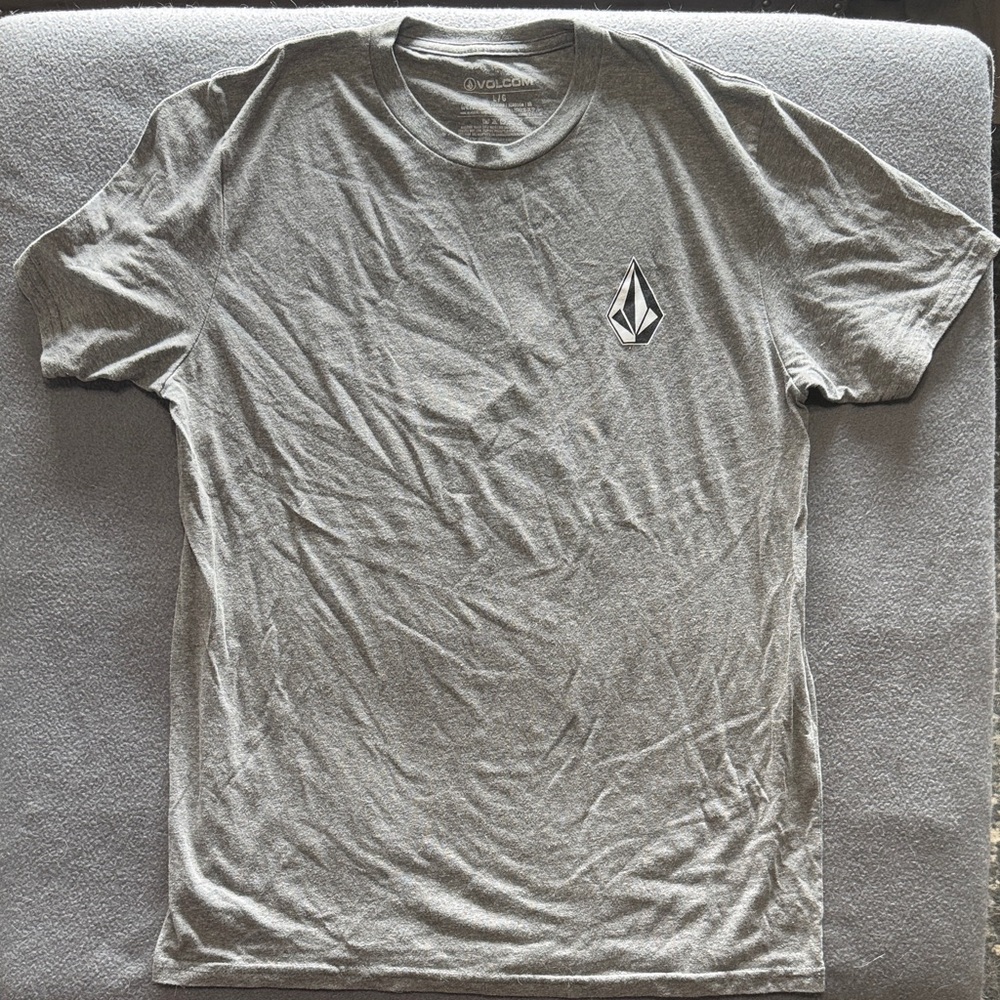 Volcom Heather Gray Short Sleeve Tee